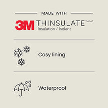 Load image into Gallery viewer, Navy Blue Thinsulate™ Warm Lined Cuff Wellies (Older Boys)