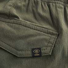 Load image into Gallery viewer, Khaki Green Stretch Cargo Joggers