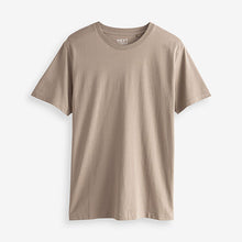 Load image into Gallery viewer, Brown Essential Crew Neck T-Shirt