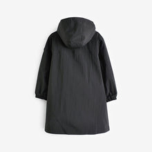 Load image into Gallery viewer, Black Waterproof Cagoule Jacket (5-12yrs)