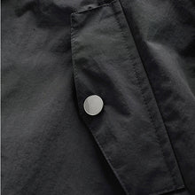 Load image into Gallery viewer, Black Waterproof Cagoule Jacket (5-12yrs)