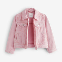 Load image into Gallery viewer, Pink Denim Heart Western 100% Cotton Jacket