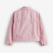 Load image into Gallery viewer, Pink Denim Heart Western 100% Cotton Jacket