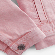 Load image into Gallery viewer, Pink Denim Heart Western 100% Cotton Jacket