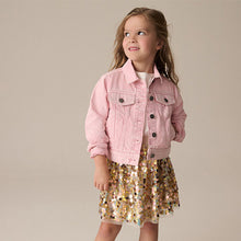 Load image into Gallery viewer, Pink Denim Heart Western 100% Cotton Jacket