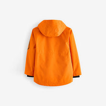 Load image into Gallery viewer, Orange Waterproof Fleece Lined Coat (3-12yrs)