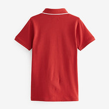 Load image into Gallery viewer, Red Short Sleeve Polo Shirt (3-12yrs)