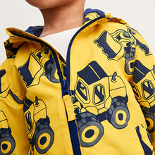 Load image into Gallery viewer, Yellow Digger Shower Resistant Jacket (3mths-6yrs)