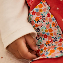 Load image into Gallery viewer, Pink Rainbow Baby 2 Piece Woven Dungarees And Bodysuit (0mths-18mths)