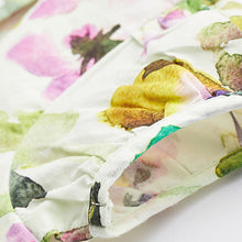 Load image into Gallery viewer, Lilac Purple Floral Baby Woven Prom Dress and Cardigan (0mths-18mths)