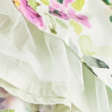 Load image into Gallery viewer, Lilac Purple Floral Baby Woven Prom Dress and Cardigan (0mths-18mths)