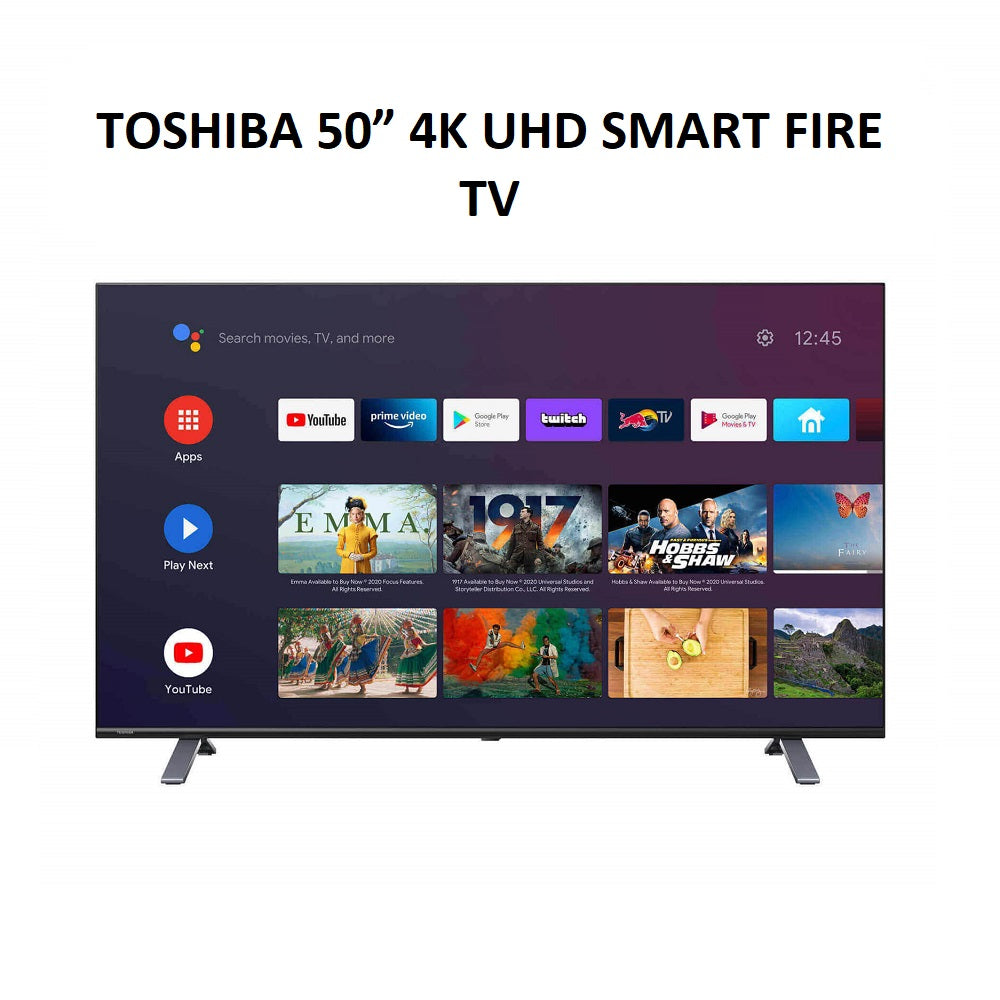 TOSHIBA 50” 4K UHD SMART FIRE TV