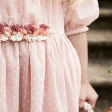 Load image into Gallery viewer, Pink Chiffon Corsage Dress (3-12yrs)