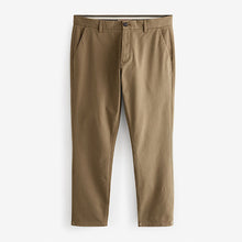 Load image into Gallery viewer, Light Tan Stretch Chinos Trousers Slim Fit