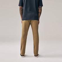 Load image into Gallery viewer, Light Tan Stretch Chinos Trousers Slim Fit