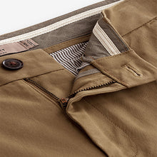 Load image into Gallery viewer, Light Tan Stretch Chinos Trousers Slim Fit