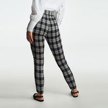 Load image into Gallery viewer, Navy Blue Ponte Zip Detail Leggings