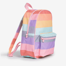 Load image into Gallery viewer, Rainbow Stripe Backpack