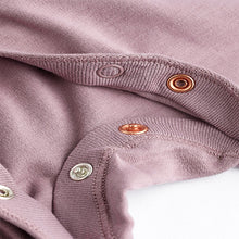 Load image into Gallery viewer, Navy/Grey/Orange Baby Cotton Sleepsuits 3 Pack (0-1.5yrs)