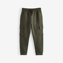 Load image into Gallery viewer, Khaki Green Cargo Cotton-Rich Joggers (3-11yrs)