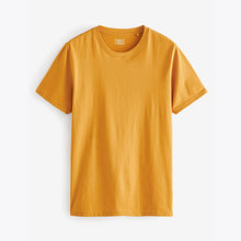 Load image into Gallery viewer, Yellow Ochre Essential Crew Neck T-Shirt