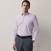 Load image into Gallery viewer, Pink Geometric Regular Fit Trimmed Shirts 2 Pack