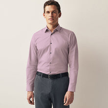 Load image into Gallery viewer, Pink Geometric Regular Fit Trimmed Shirts 2 Pack
