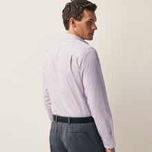 Load image into Gallery viewer, Pink Geometric Regular Fit Trimmed Shirts 2 Pack