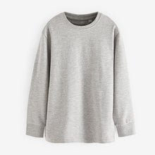 Load image into Gallery viewer, Grey Long Sleeve Cosy T-Shirt (3-12yrs)