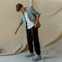 Load image into Gallery viewer, Black Cargo Trousers (3-12yrs)