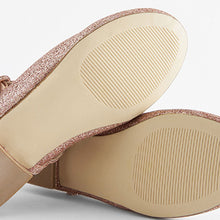 Load image into Gallery viewer, Pink Glitter Mary Jane Occasion Shoes (Older Girls)
