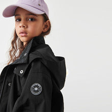 Load image into Gallery viewer, Black Waterproof Cagoule Jacket (3-12yrs)