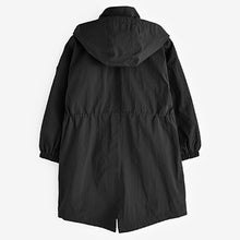 Load image into Gallery viewer, Black Waterproof Cagoule Jacket (3-12yrs)