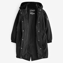 Load image into Gallery viewer, Black Waterproof Cagoule Jacket (3-12yrs)