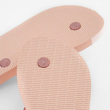 Load image into Gallery viewer, Multi Pink Stripe Flip Flop (Older Girls)