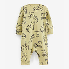 Load image into Gallery viewer, Multi Pastel Baby Footed Sleepsuits 3 Pack (0mths-2yrs)