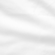 Load image into Gallery viewer, White Slim Fit Signature Premium 100% Cotton Textured Long Sleeve Single Cuff Shirt With Trim Detail