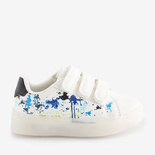 Load image into Gallery viewer, White Light-Up Trainers (Younger Boys)