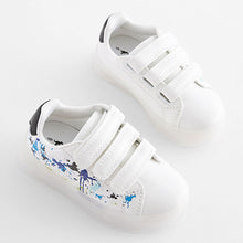 Load image into Gallery viewer, White Light-Up Trainers (Younger Boys)