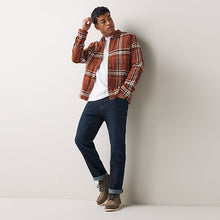 Load image into Gallery viewer, Dark Ink Blue Straight Coloured Stretch Jeans