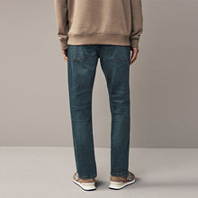 Load image into Gallery viewer, Dark Blue Tint Straight Coloured Stretch Jeans