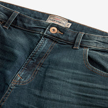 Load image into Gallery viewer, Dark Blue Tint Straight Coloured Stretch Jeans