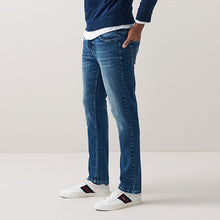 Load image into Gallery viewer, Blue Wash Slim Fit Classic Stretch Jeans