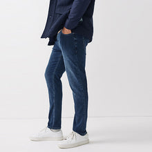 Load image into Gallery viewer, Vintage Blue Slim Fit Essential Stretch Jeans