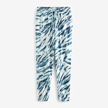 Load image into Gallery viewer, Blue Zebra Cotton Pyjamas
