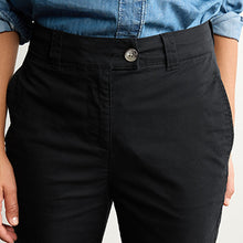 Load image into Gallery viewer, Black The Ultimate Cotton Rich Chino Trousers