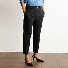 Load image into Gallery viewer, Black The Ultimate Cotton Rich Chino Trousers