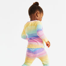 Load image into Gallery viewer, Rainbow Long Sleeve Rib T-Shirt (3mths-6yrs)