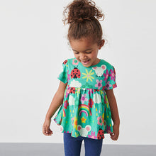 Load image into Gallery viewer, Green Cotton T-Shirt (3mths-6yrs)