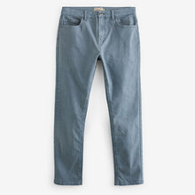 Load image into Gallery viewer, Whashed Blue Slim Fit Coloured Stretch Jeans